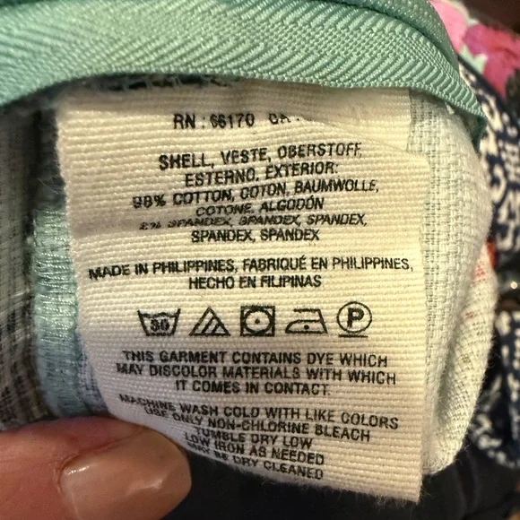 Cartonnier Anthropologie Floral High Waist Normcore Women's Shorts Sz M - Picture 7 of 10